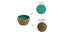 Willa Dining Bowl Set of 6 (Set of 6 Set, Turquoise Blue & Earthen Brown) by Urban Ladder - Design 1 Side View - 433689