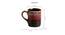 Yalonda Tea & Coffe Cups Set of 6 (Set of 6 Set, Crimson & Dark Brown) by Urban Ladder - Design 1 Dimension - 433703