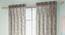 Alondra Window Curtains Set of 2 (Brown, American Pleat, 56 x 152 cm  (22" x 60") Curtain Size) by Urban Ladder - Front View Design 1 - 433817