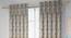 Kathryn Door Curtains Set of 2 (Yellow, American Pleat, 59 x 213 cm  (22" x 84") Curtain Size) by Urban Ladder - Front View Design 1 - 434009