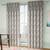 Kendra curtains set of 2 red american lp