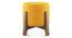Nicole stool (Matte Mustard Yellow) by Urban Ladder - Cross View Design 1 - 434348