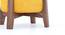 Nicole stool (Matte Mustard Yellow) by Urban Ladder - Design 1 Side View - 434349