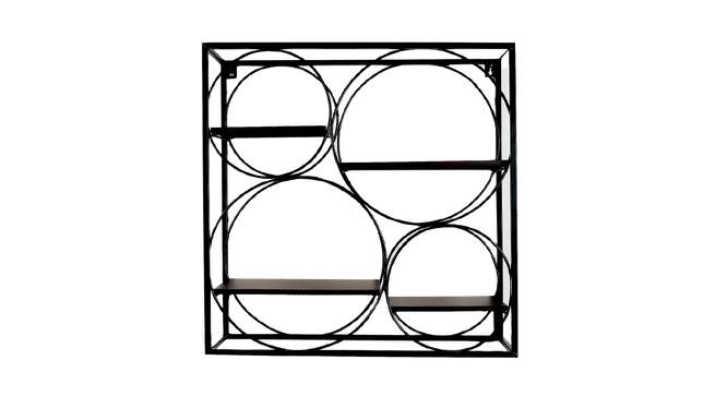 Hera Wall Shelf (Black) by Urban Ladder - Front View Design 1 - 434822