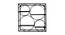 Hera Wall Shelf (Black) by Urban Ladder - Front View Design 1 - 434822
