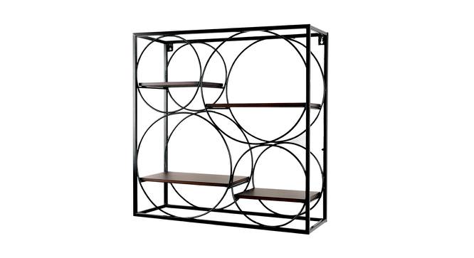 Hera Wall Shelf (Black) by Urban Ladder - Cross View Design 1 - 434837
