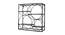 Hera Wall Shelf (Black) by Urban Ladder - Cross View Design 1 - 434837