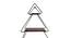 Astraea Wall Shelf (Black) by Urban Ladder - Design 1 Side View - 434841