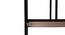 Gaia Wall Shelf (Black) by Urban Ladder - Design 1 Side View - 434851