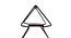 Astraea Wall Shelf (Black) by Urban Ladder - Rear View Design 1 - 434856