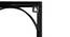 Hera Wall Shelf (Black) by Urban Ladder - Rear View Design 1 - 434867