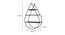Athena Wall Shelf (Black) by Urban Ladder - Design 1 Dimension - 434874