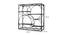 Hera Wall Shelf (Black) by Urban Ladder - Design 1 Dimension - 434884