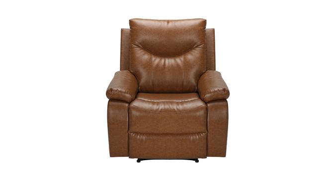 Seaver Recliner (Brown) by Urban Ladder - Front View Design 1 - 434893