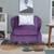 Sylvie wing chair purple lp