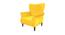 Lavine Accent Chair (Yellow, Matte Finish) by Urban Ladder - Cross View Design 1 - 434936