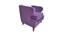 Sylvie Wing Chair (Purple, Matte Finish) by Urban Ladder - Design 1 Side View - 434938