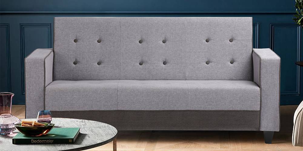 Cadmus Fabric Sofa (Grey) by Urban Ladder - - 