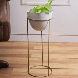 Pandora planter pot with stand white lp