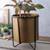 Piper planter with stand golden lp