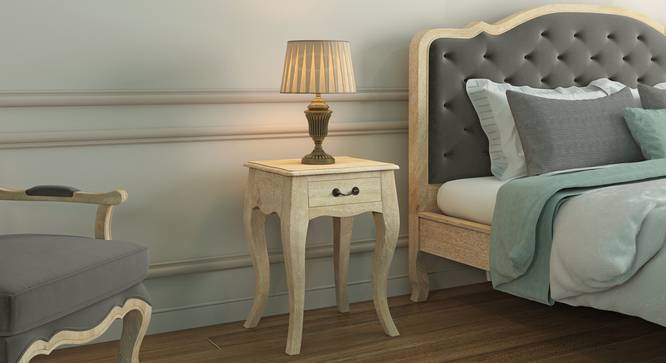 Helena Bedside Table (Natural) by Urban Ladder - Full View Design 1 - 435601