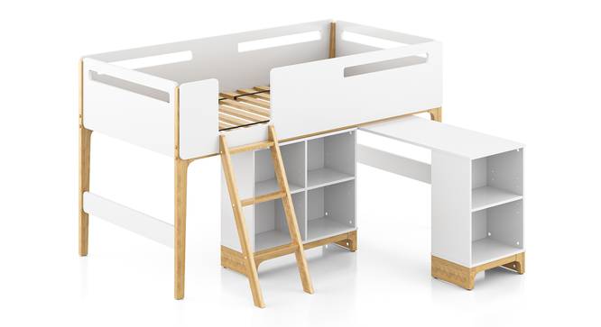Galloo Loft Bed Set (White) by Urban Ladder - Cross View Design 1 - 435624