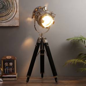 Led Spot Lights Design Robinson Table Lamp (Metal Shade Material, Nickle Shade Colour, Nikcle)