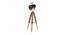 Rheneas Table Lamp (Metal Shade Material, Nickle Shade Colour, Nikcle) by Urban Ladder - Front View Design 1 - 435836