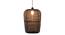 Renaud Hanging Lamp (Black, Metal Shade Material, Black Matte Shade Colour) by Urban Ladder - Design 1 Side View - 435852