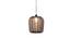 Renesmee Hanging Lamp (Black, Metal Shade Material, Black Matte Shade Colour) by Urban Ladder - Design 1 Side View - 435853