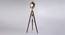 Sansa Floor Lamp (Metal Shade Material, Brass Antique, Brass Antique Shade Colour) by Urban Ladder - Design 1 Side View - 435860