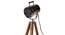Rheneas Table Lamp (Metal Shade Material, Nickle Shade Colour, Nikcle) by Urban Ladder - Rear View Design 1 - 435872