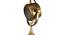 Sansa Floor Lamp (Metal Shade Material, Brass Antique, Brass Antique Shade Colour) by Urban Ladder - Cross View Design 1 - 435882