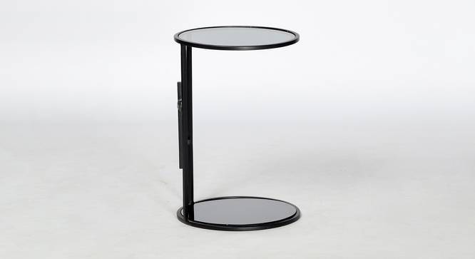 Marshal Side Table (Black, Powder Coating Finish) by Urban Ladder - Cross View Design 1 - 436034