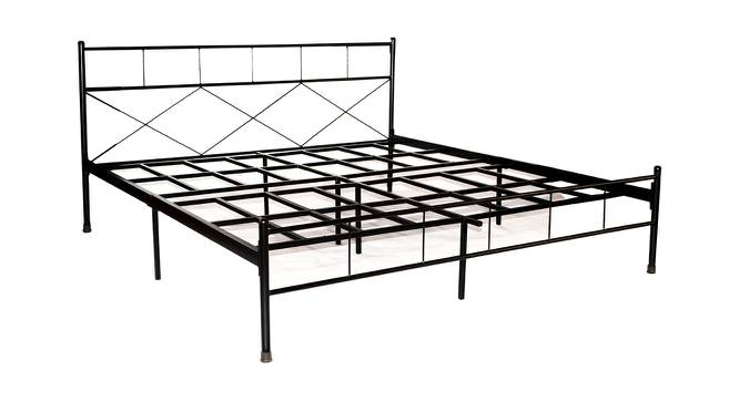 Masira Bed (Black, Queen Bed Size) by Urban Ladder - Cross View Design 1 - 436039