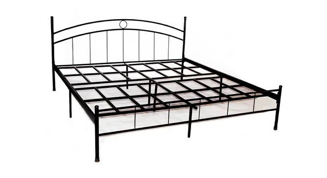 Adolf Bed (Black, Queen Bed Size) by Urban Ladder - Cross View Design 1 - 436041