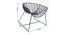Hathwin Outdoor Chair (Black) by Urban Ladder - Design 1 Dimension - 436074