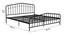 Pyramic Bed (Black, Queen Bed Size) by Urban Ladder - Design 1 Dimension - 436081