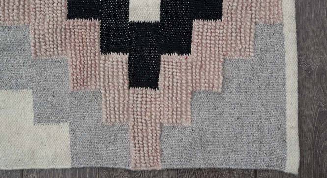 Amarella Dhurrie (120 x 180 cm  (47" x 71") Carpet Size, Multicolor) by Urban Ladder - Design 1 Side View - 436226