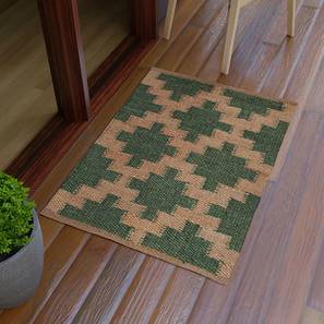 Doormats Design Natural & Green Jute Doormat