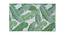 Ingram Dhurrie (150 x 240 cm  (59" x 94") Carpet Size, Green & White) by Urban Ladder - Front View Design 1 - 436484