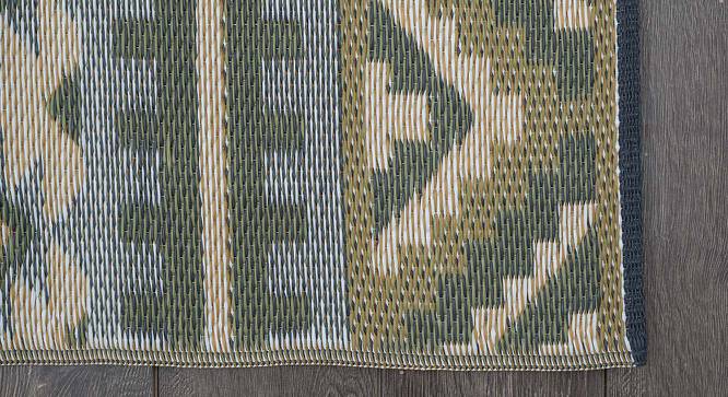 Karsten Dhurrie (Brown, 150 x 240 cm  (59" x 94") Carpet Size) by Urban Ladder - Design 1 Side View - 436518