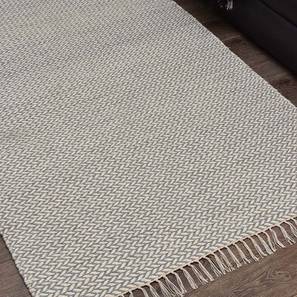 Carpets And Rugs In Gurgaon Design Grey & White Wool Doormat