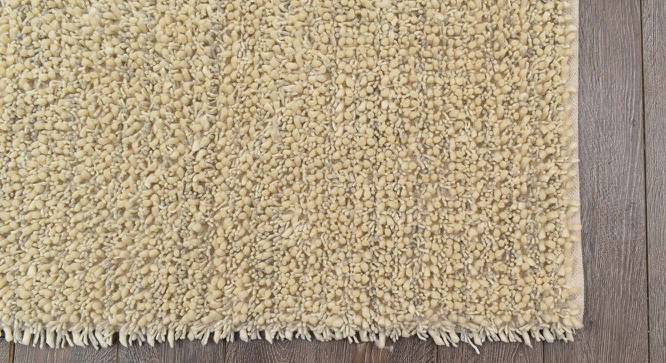 Robert Carpet (Cream, Rectangle Carpet Shape, 120 x 180 cm  (47" x 71") Carpet Size) by Urban Ladder - Design 1 Side View - 436814