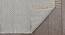 Michonne Dhurrie (Grey & White, 240 x 300 cm  (94" x 118") Carpet Size) by Urban Ladder - Design 1 Close View - 436884