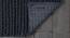 Rhoslyn Dhurrie (Charcoal Black, 150 x 240 cm  (59" x 94") Carpet Size) by Urban Ladder - Design 1 Close View - 436913