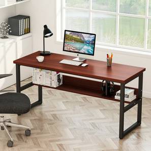 Elanah office table mahogany lp