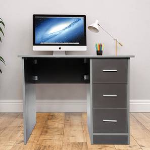 Barclay office table slate grey lp