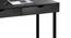 Flower Office Table (Black) by Urban Ladder - Design 1 Side View - 437435
