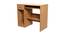 Berk Office Table (Elegant Teak) by Urban Ladder - Design 1 Side View - 437438